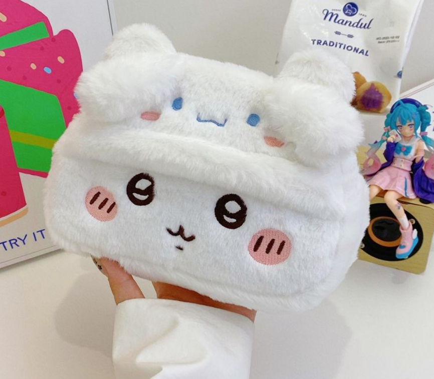 毛绒笔袋铅笔盒