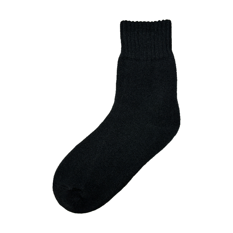 【加厚款】質樸素色中筒羊毛襪 中性款 (5色) 44AY250266