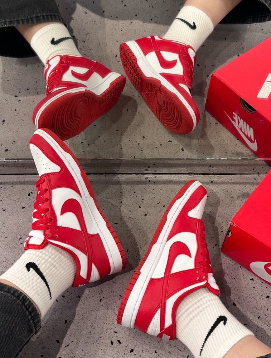 Nike Dunk Low Next Nature "St. John's" 2025 紅白 紅色 休閒鞋 DD1873116