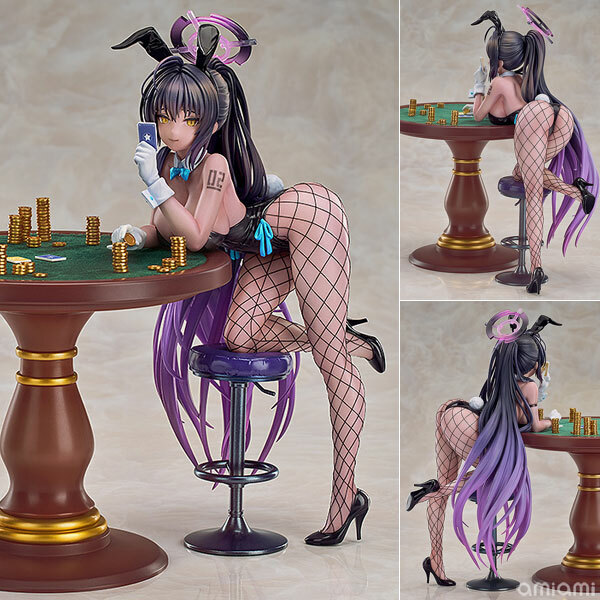 Good Smile Company 蔚藍檔案 Blue Archive 角楯花梨（兔女郎） Game Playing Ver. Blue Archive Karin Kakudate (Bunny Girl) Game Playing Ver. 1/7 FIGURE