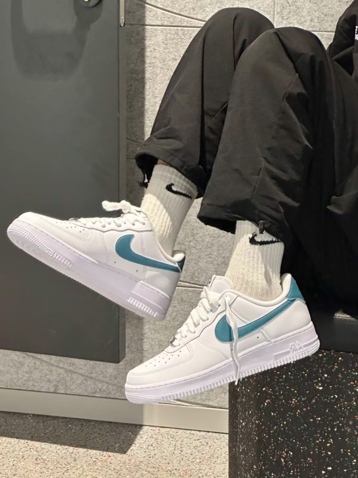 <首推FORCE> NIKE AIR FORCE 1 LOW 莫蘭迪綠 湖水綠 FJ4146-114