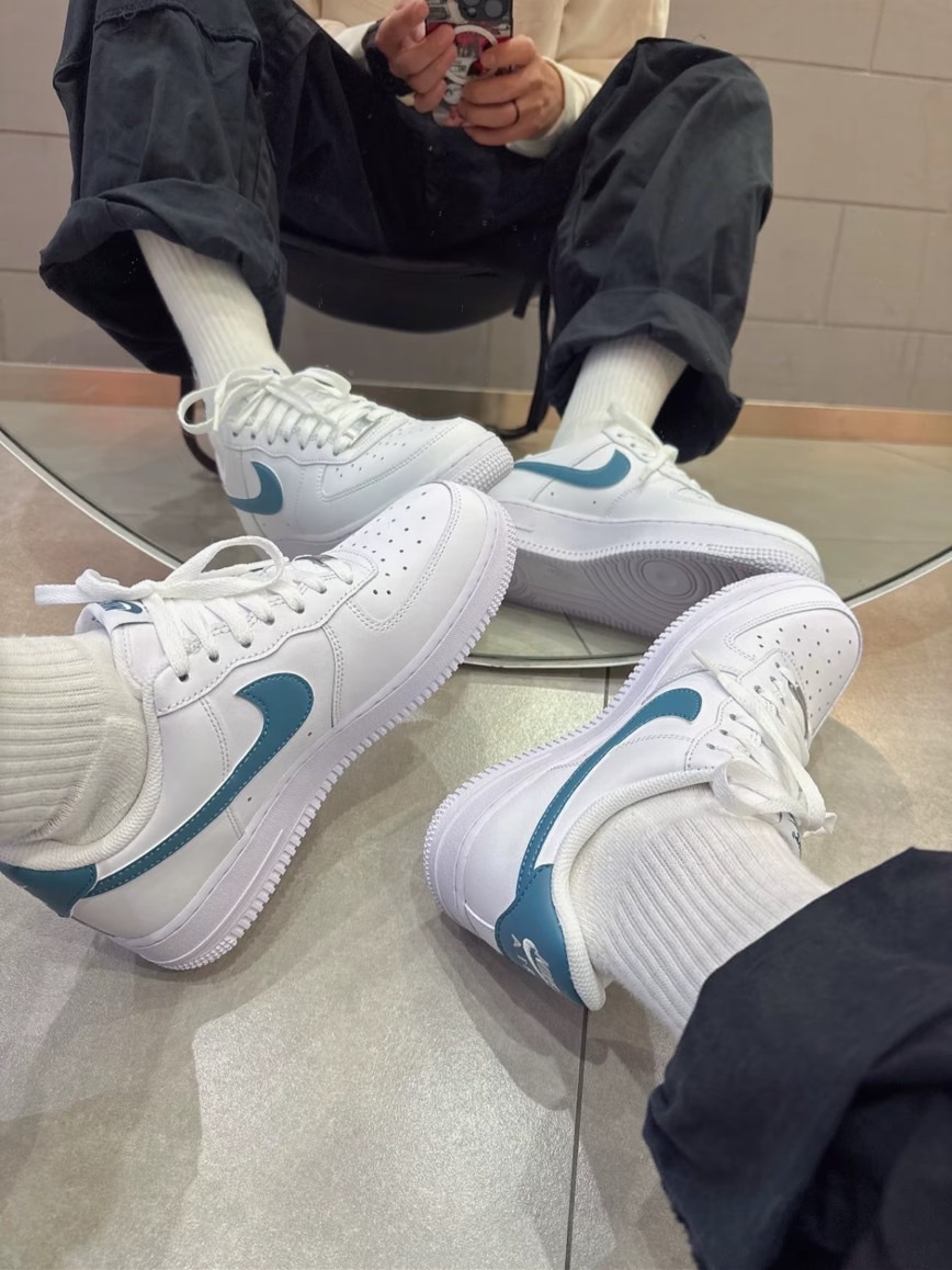 <首推FORCE> NIKE AIR FORCE 1 LOW 莫蘭迪綠 湖水綠 FJ4146-114