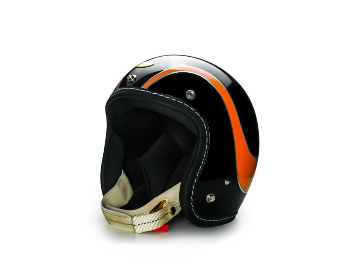 feature 500tx -2LOUD CUSTOM 亮光曜石黑（橘）