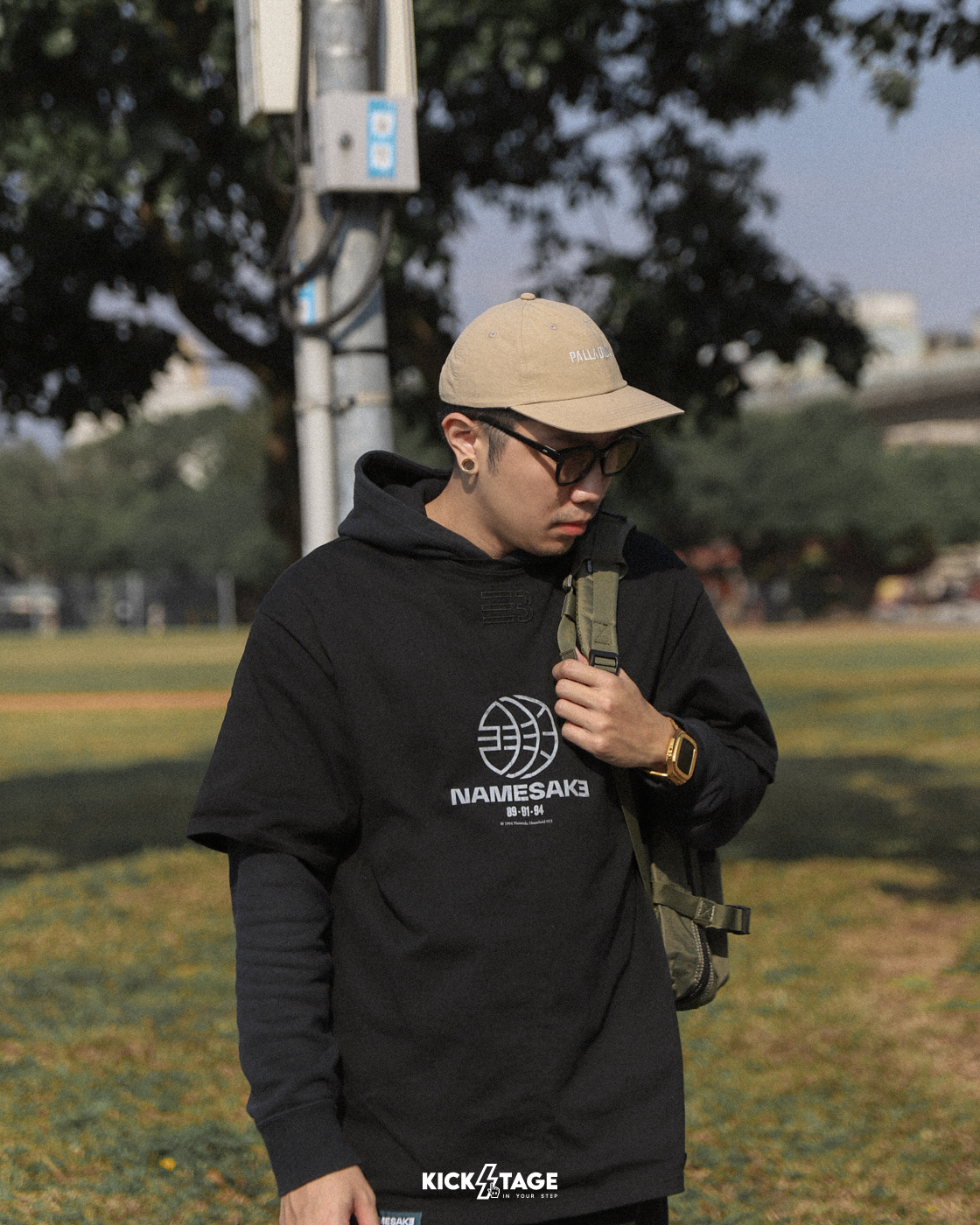 PALLADIUM SIGNATURE WR CAP 黑色 沙色 軍綠色 防撕裂布料 尼龍 防水 鴨舌帽 老帽【C3457】