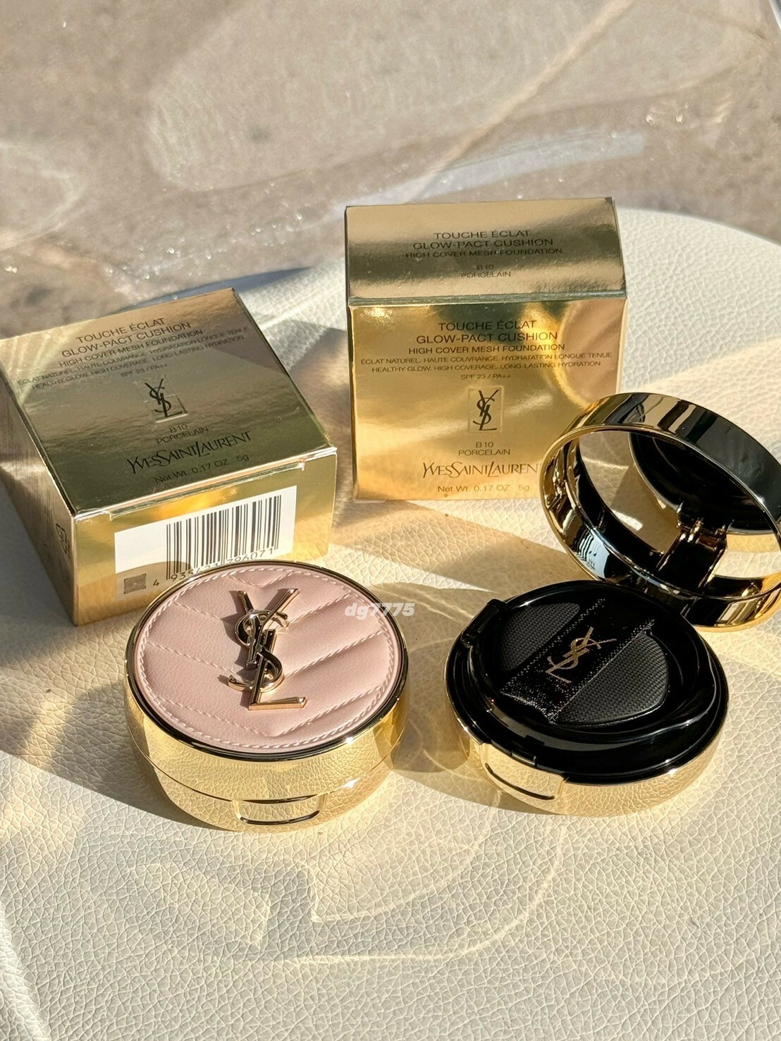 #現貨 YSL 超模光感精華水氣墊粉餅 粉氣墊 12g/ 5g #B10
