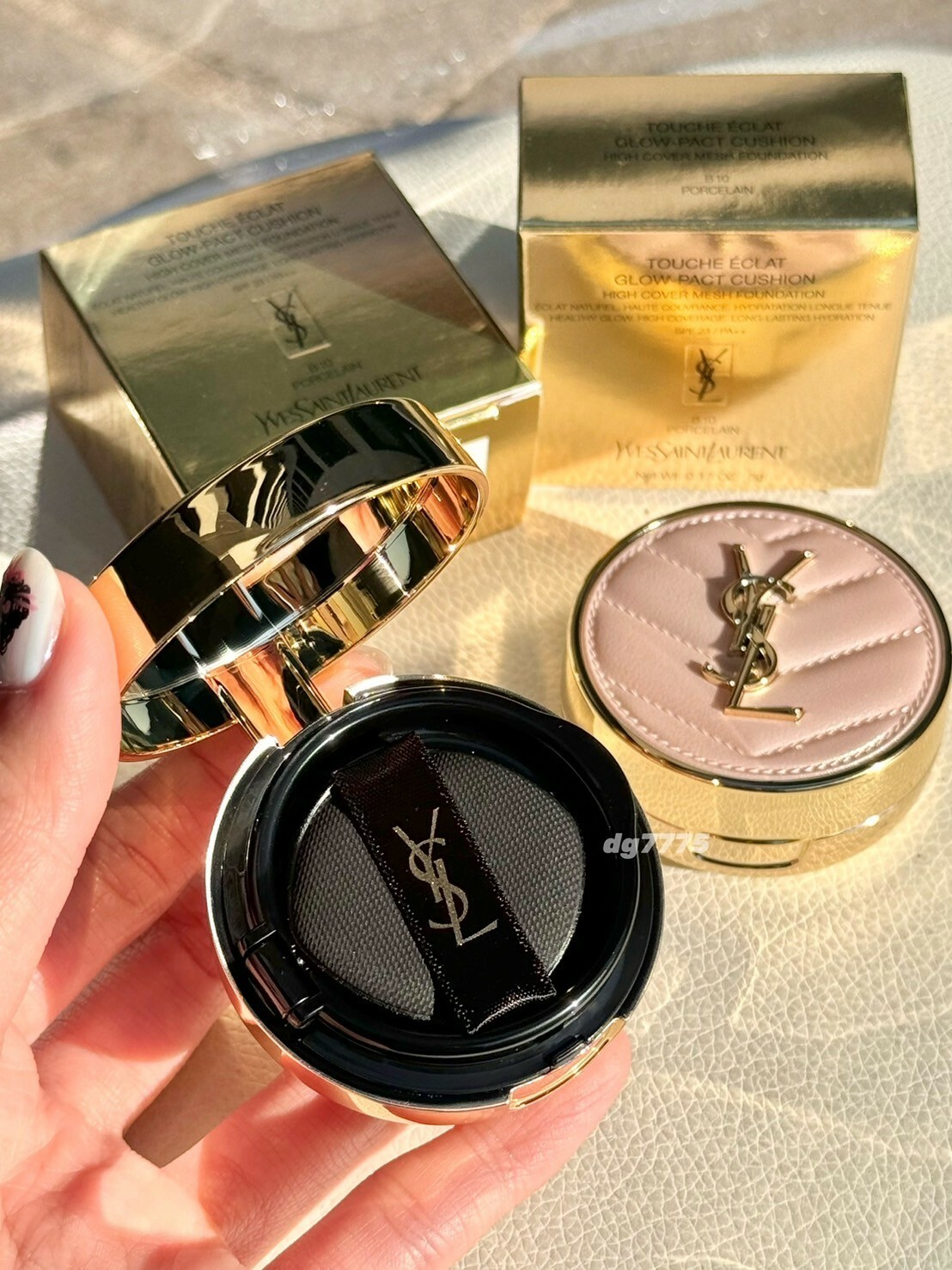#現貨 YSL 超模光感精華水氣墊粉餅 粉氣墊 12g/ 5g #B10