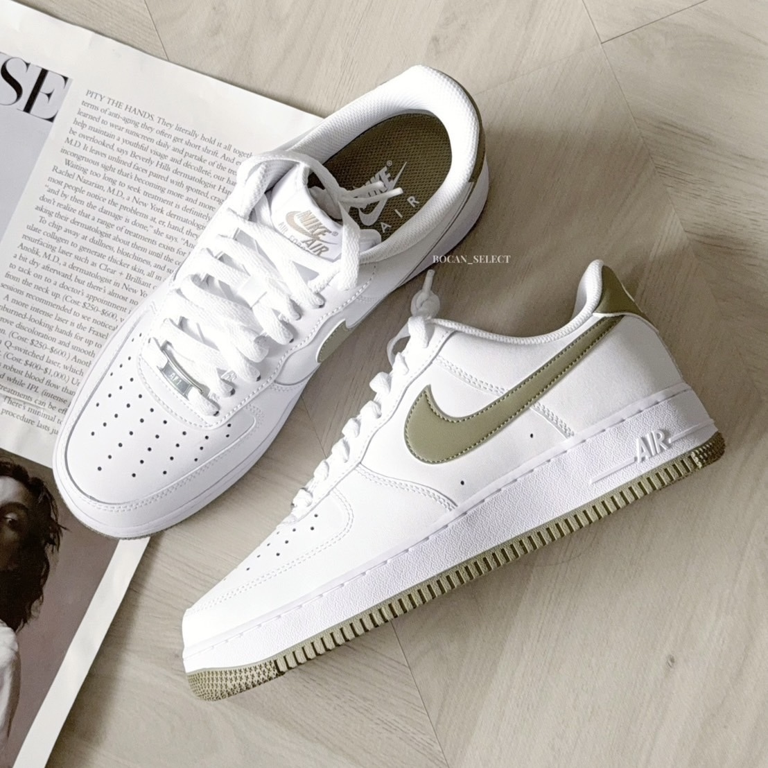 <2025新款FORCE> NIKE AIR FORCE 1 LOW 橄欖綠 FJ4146-110