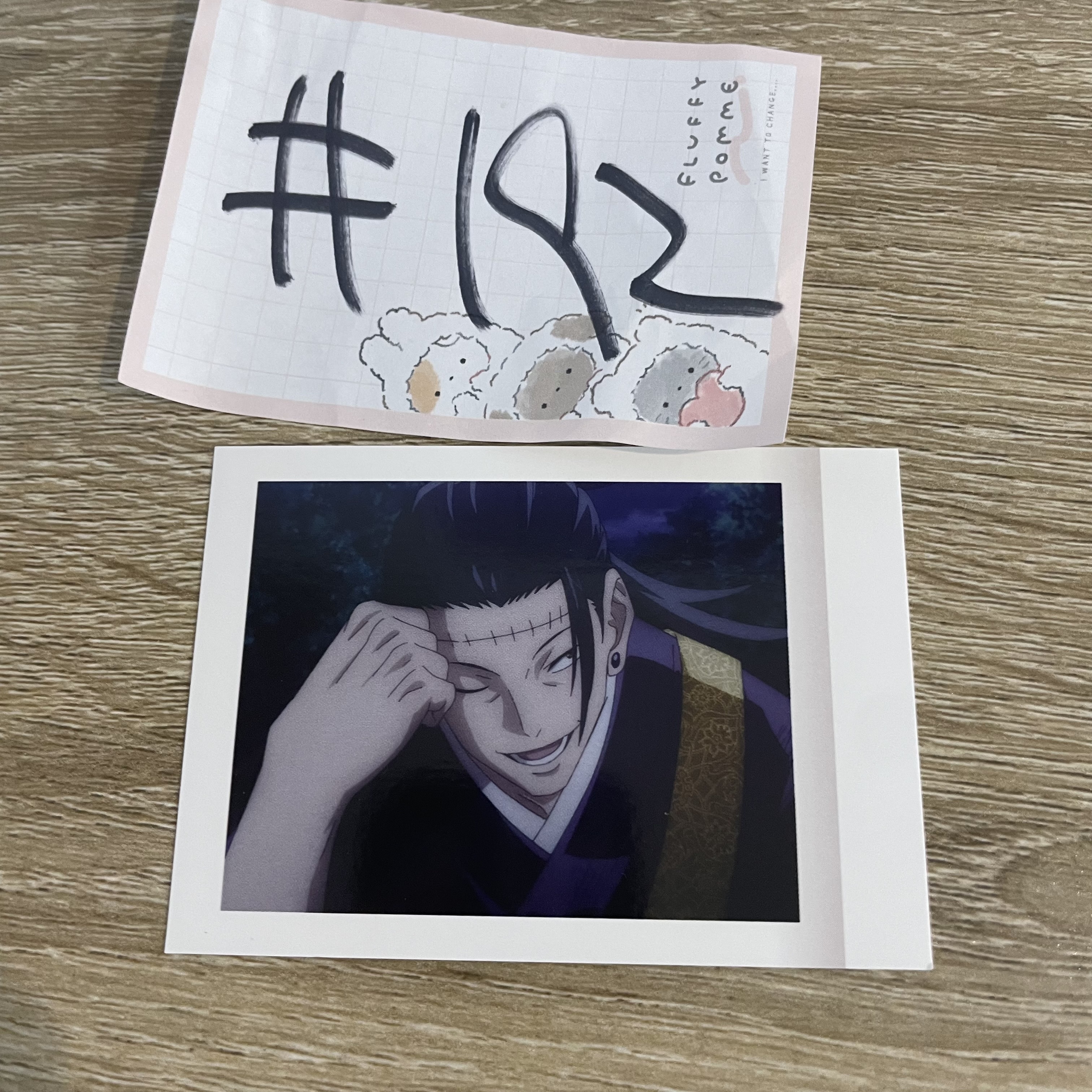 咒術迴戰  傑 拍立得#192