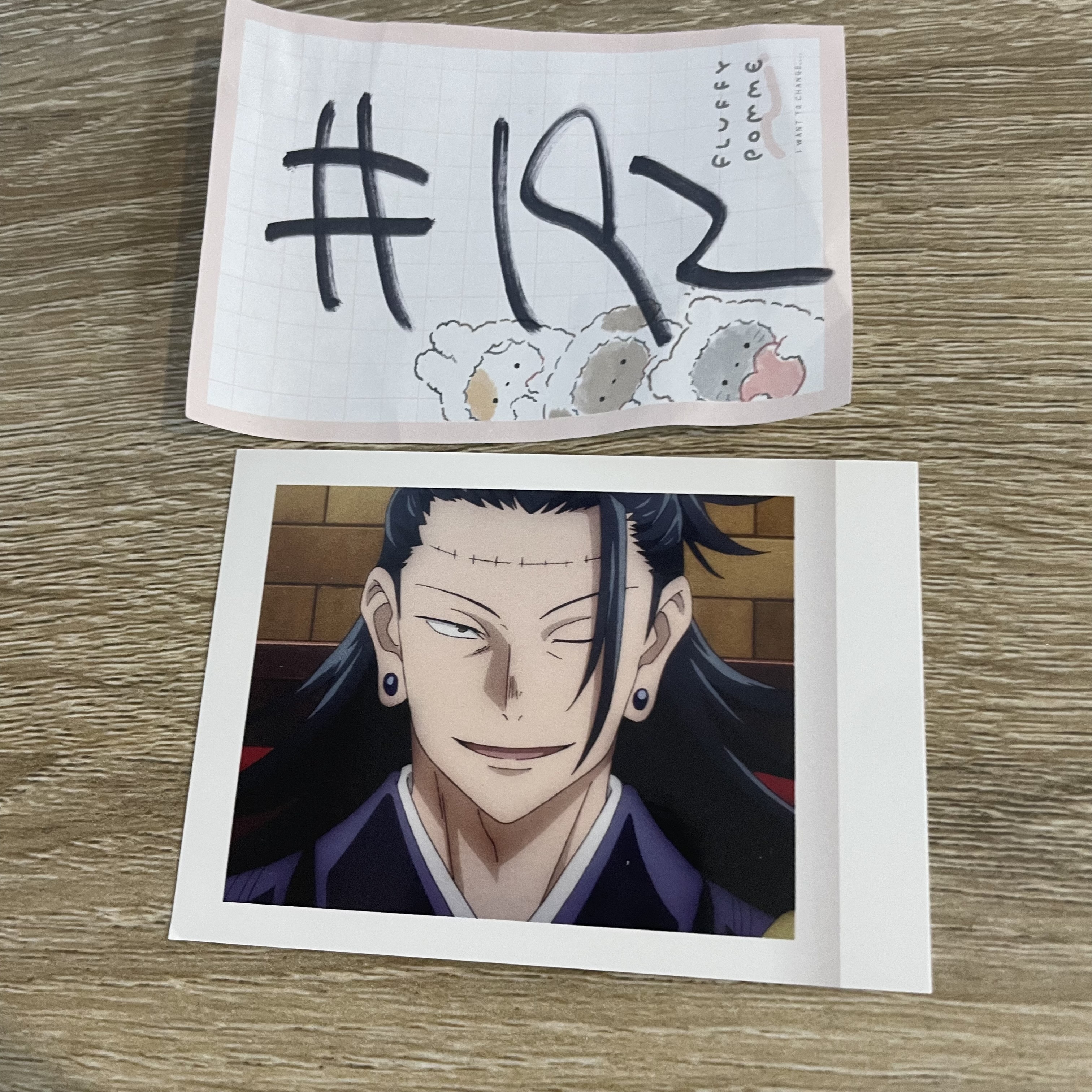 咒術迴戰  傑 拍立得#192