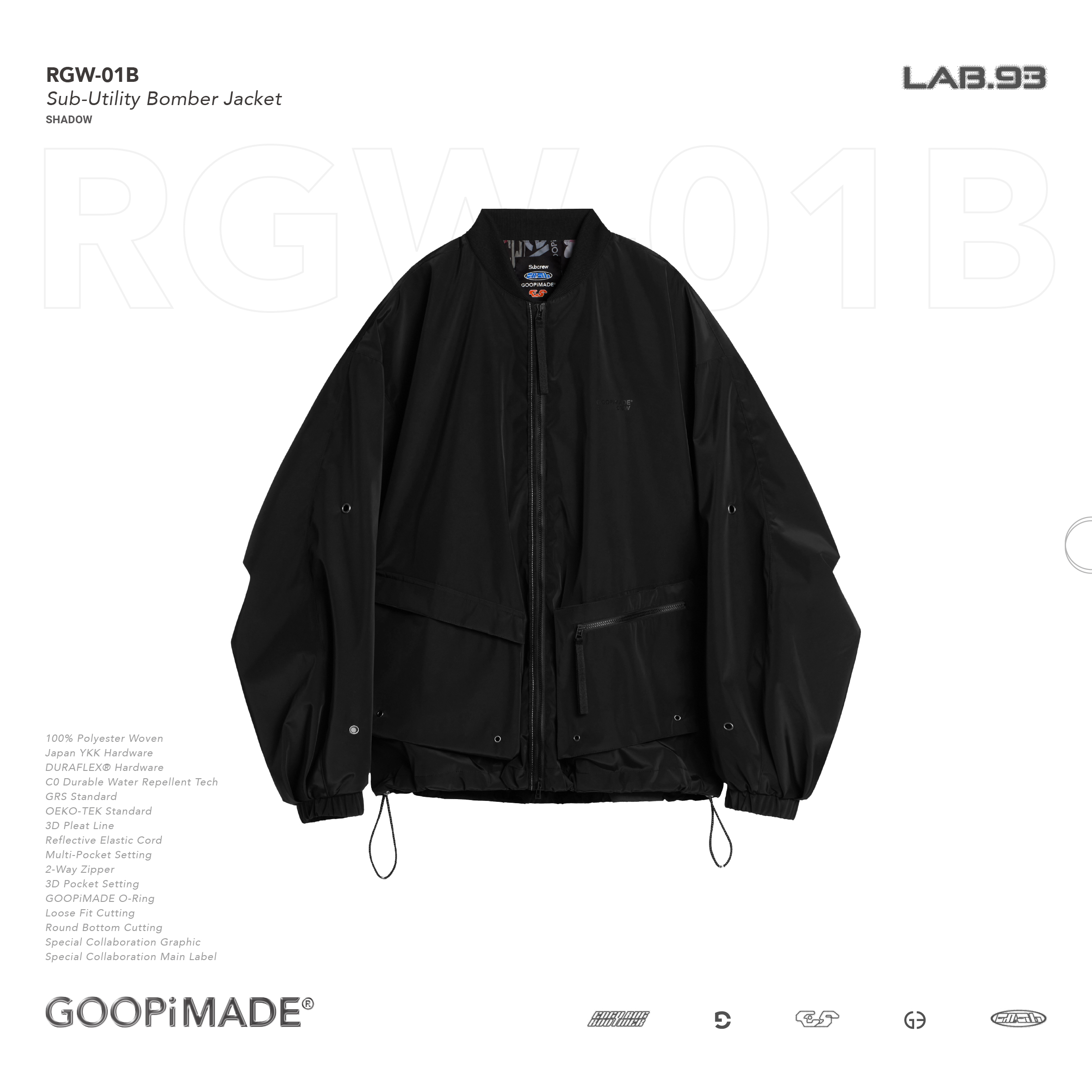 ジャケット・アウター GOOPiMADE 25SS Bomber Jacket SHADOW original.jpg?1737541998