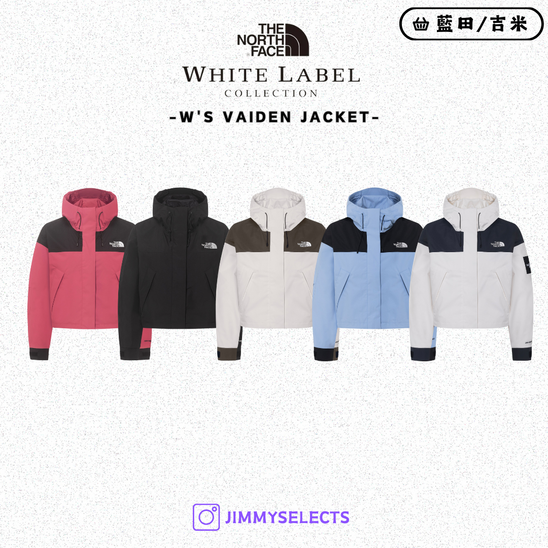 【代購】THE NORTH FACE 北臉 白標 女 VAIDEN JACKET 連帽 風衣 外套 NJ2HR30