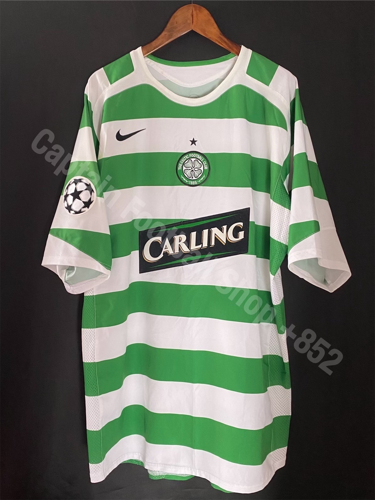 (更衣室版) 些路迪 2006-2007 Nike 歐聯主場更衣室球員版球衣 #25 NAKAMURA