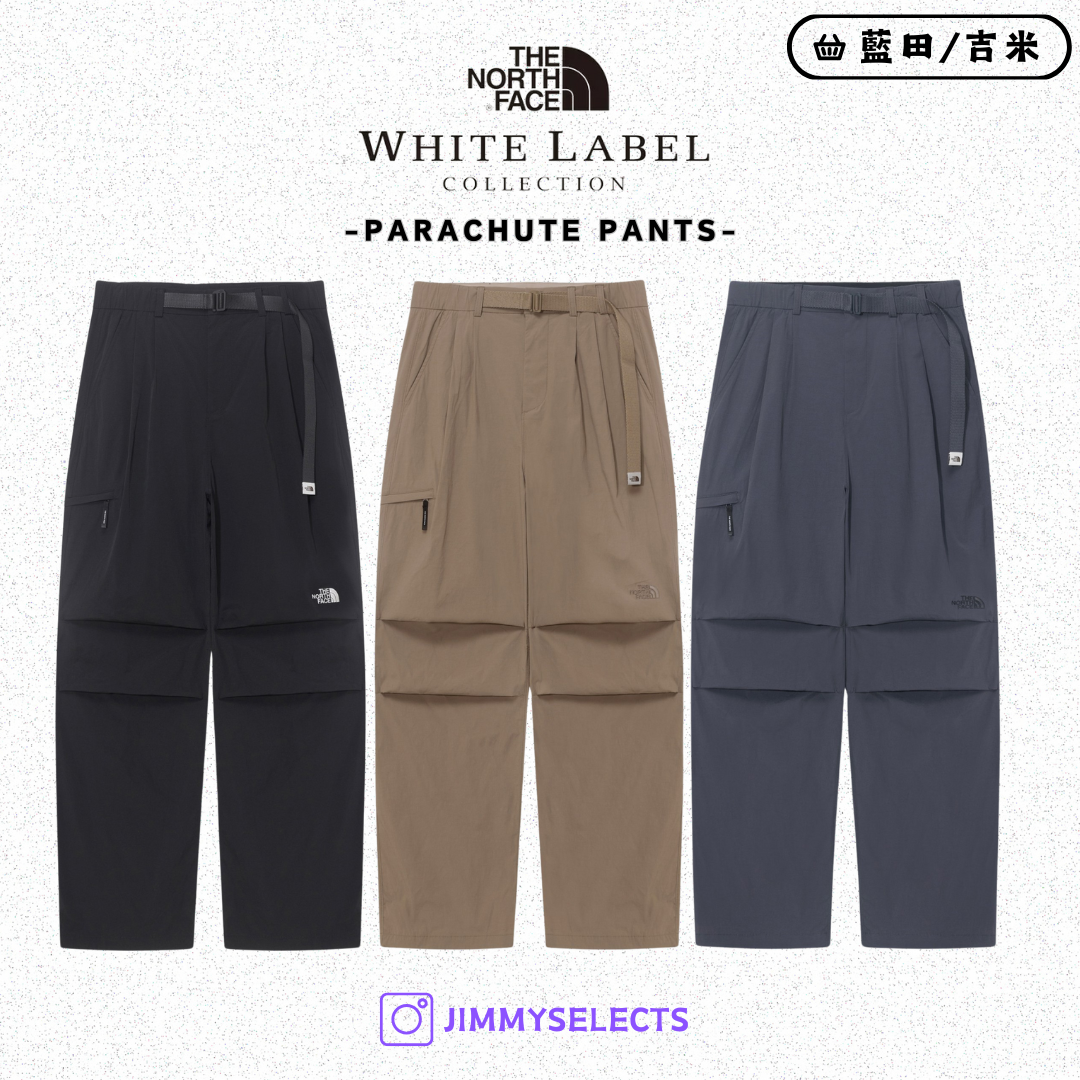 【代購】THE NORTH FACE 北臉 白標 PARACHUTE 降落傘 傘兵褲 長褲 NP6NR03