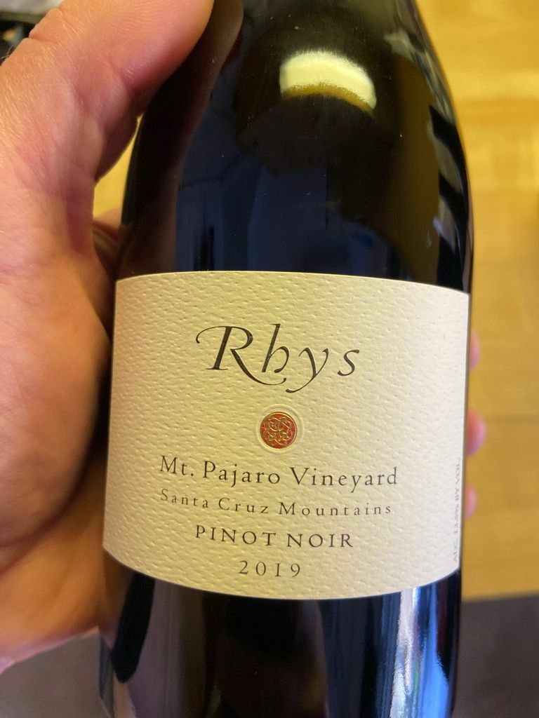Rhys Vineyards Mt. Pajaro Vineyard Pinot Noir 2019 (RP94)