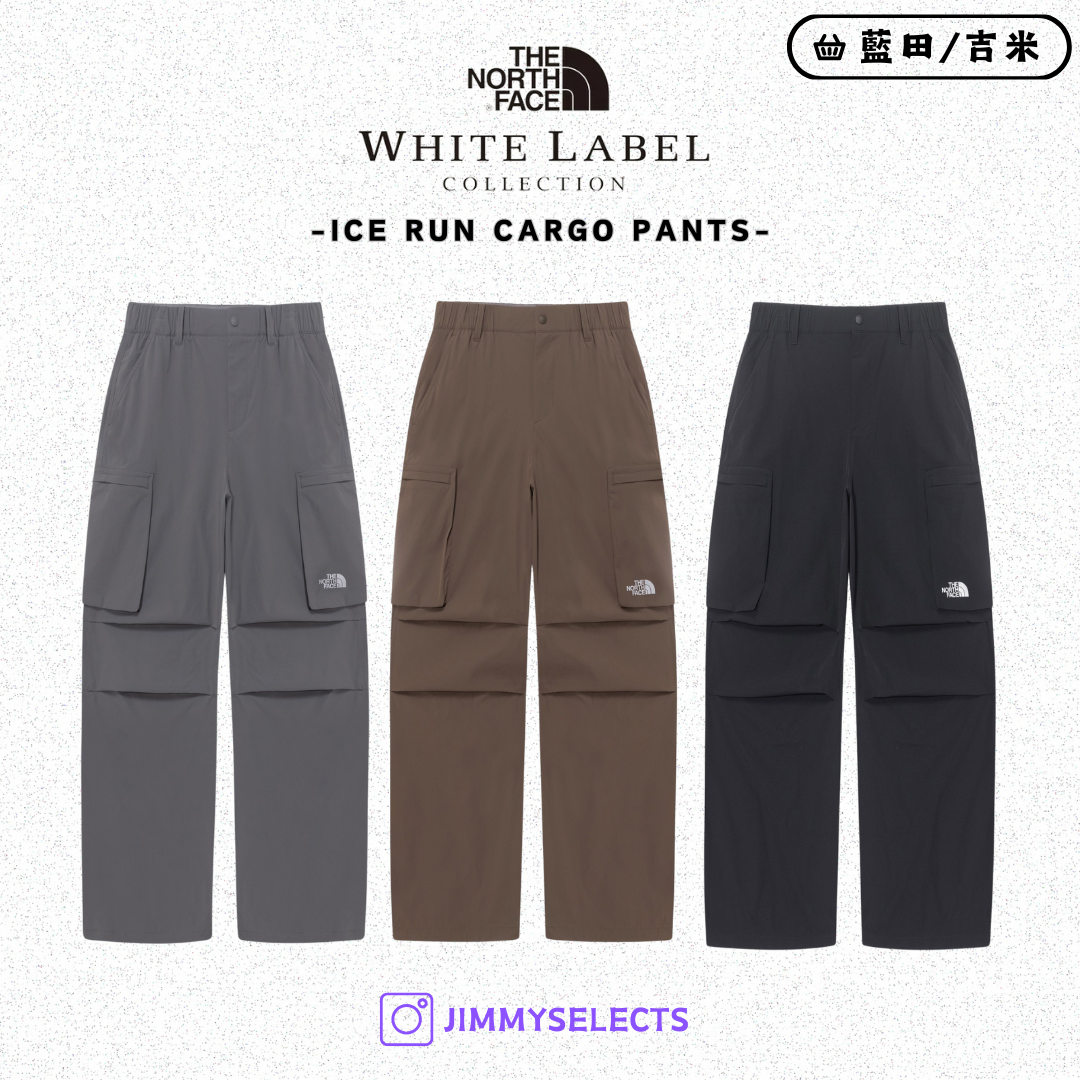【代購】THE NORTH FACE 北臉 白標 男女 ICE RUN 工裝褲 口袋 長褲 NP6NR07