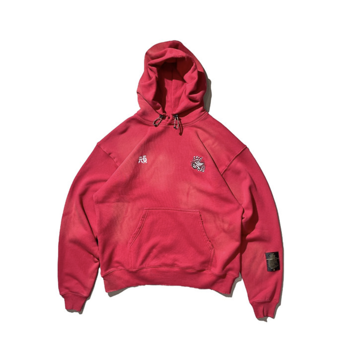 Club Stubborn Souvenir Hoodie - Sun-Faded Red