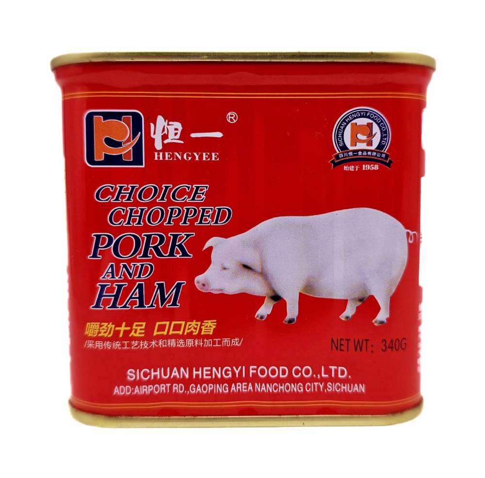 【現貨】恒一 火腿午餐肉 340g