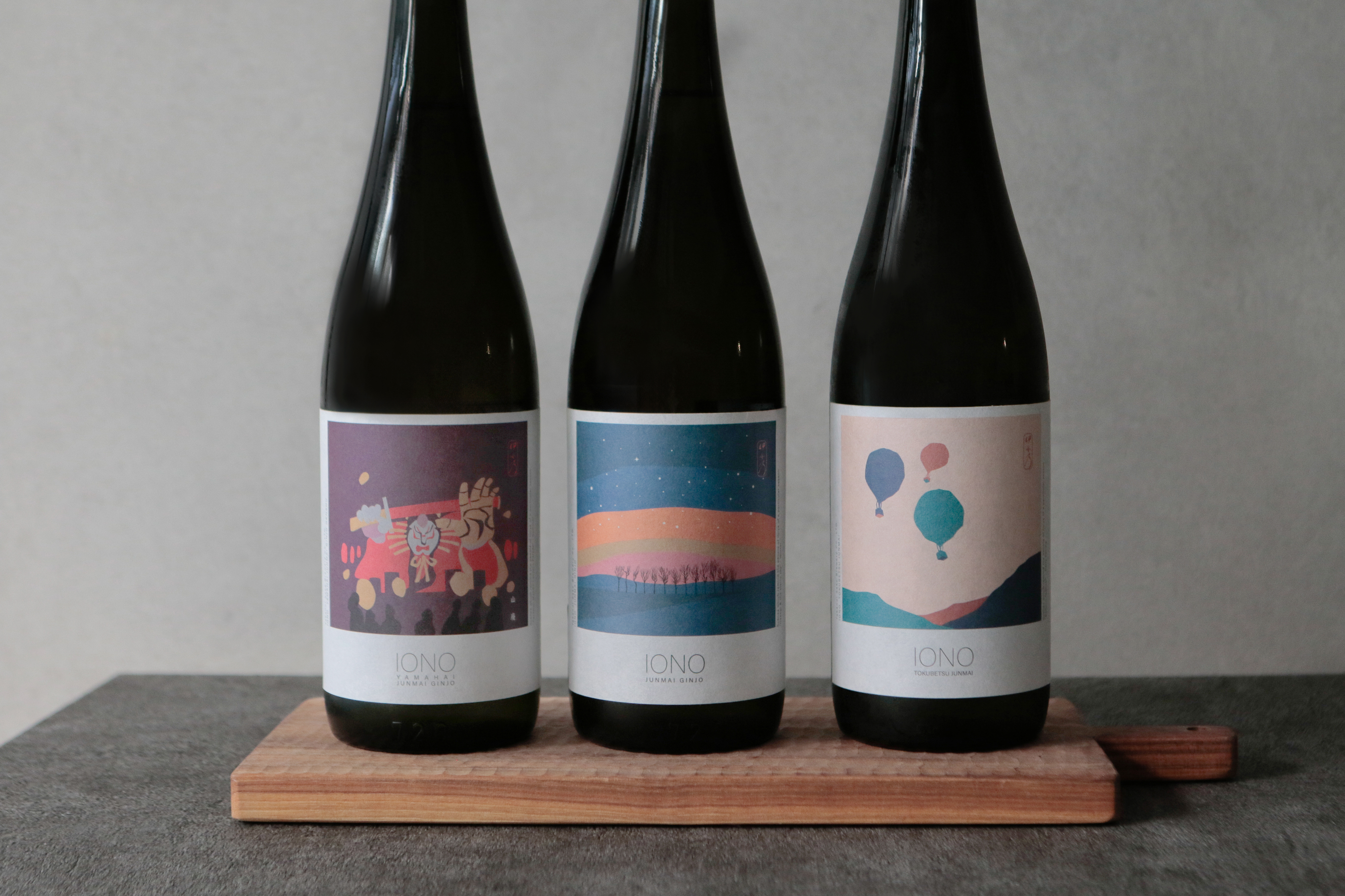 伊乎乃 純米吟釀原酒 辛口山廢