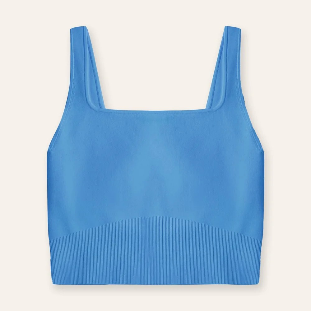 1SL0605-004 STELLAM Rosemary Jersey Knit Top Sky Blue #23020790249 (C-BR-E)