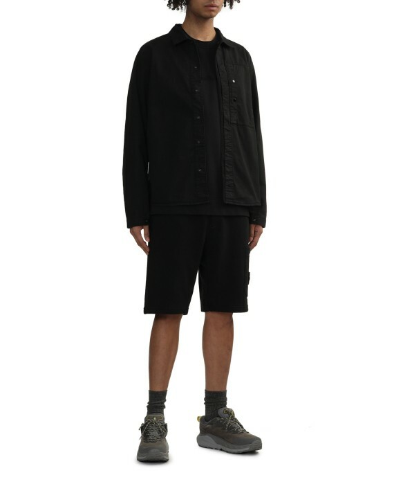 【Focus Store】預購 Stone Island Cargo sweatshorts "Black" 黑色 短棉褲