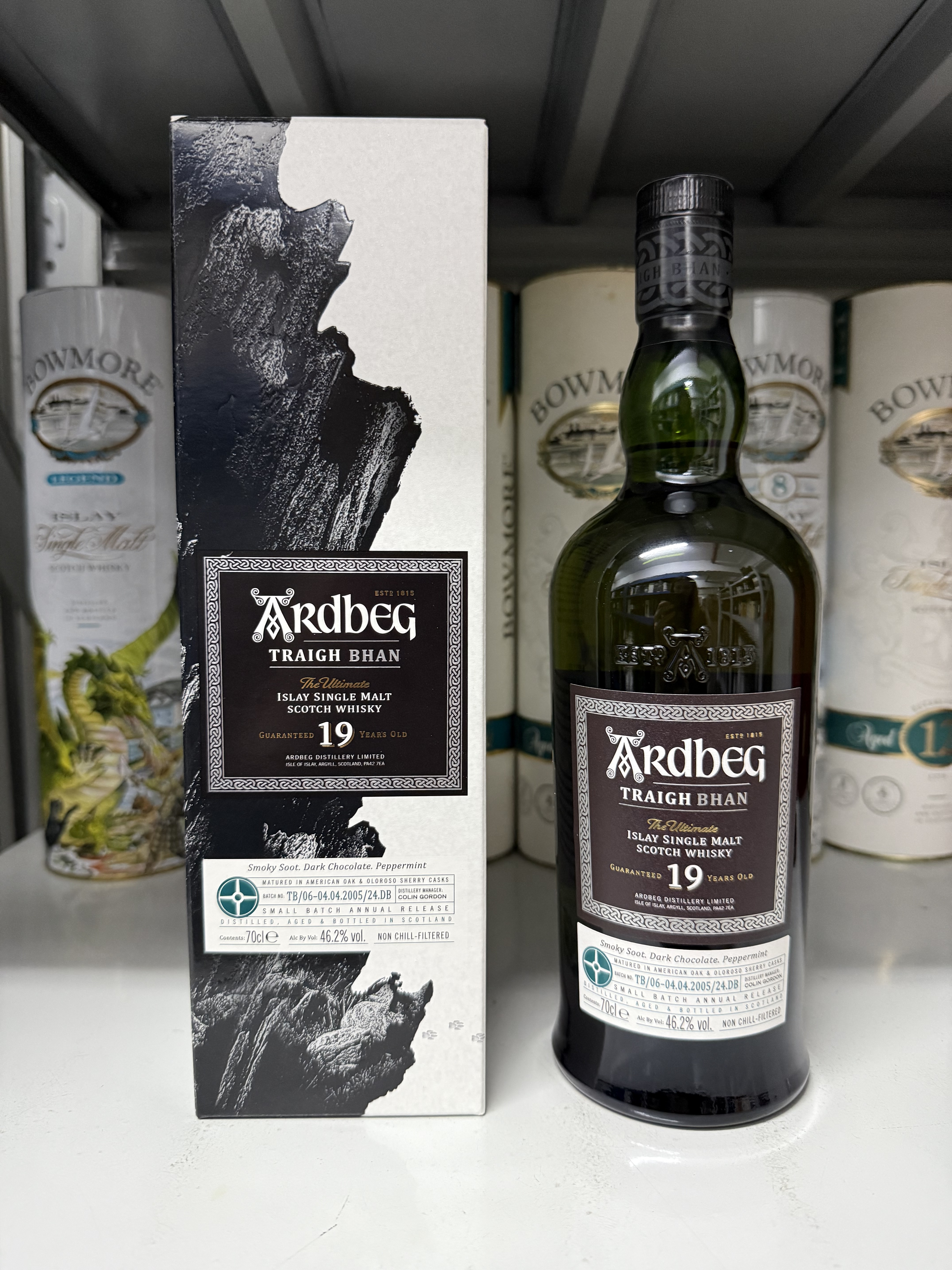 Ardbeg 19 Years Traigh Bhan Batch No. TB/06-04.04.2005/