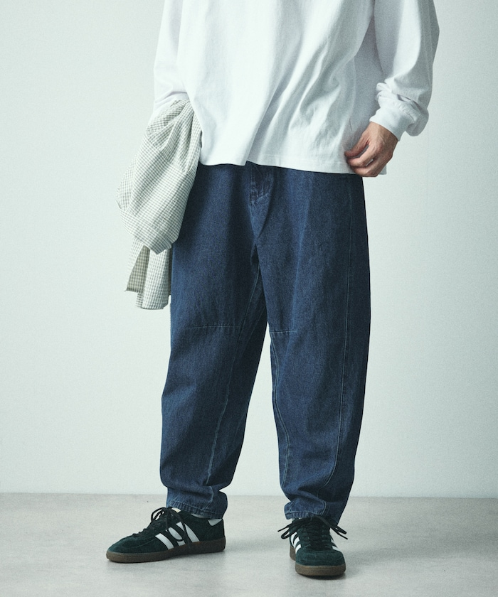 日本 Freaks' store 寬版錐形褲