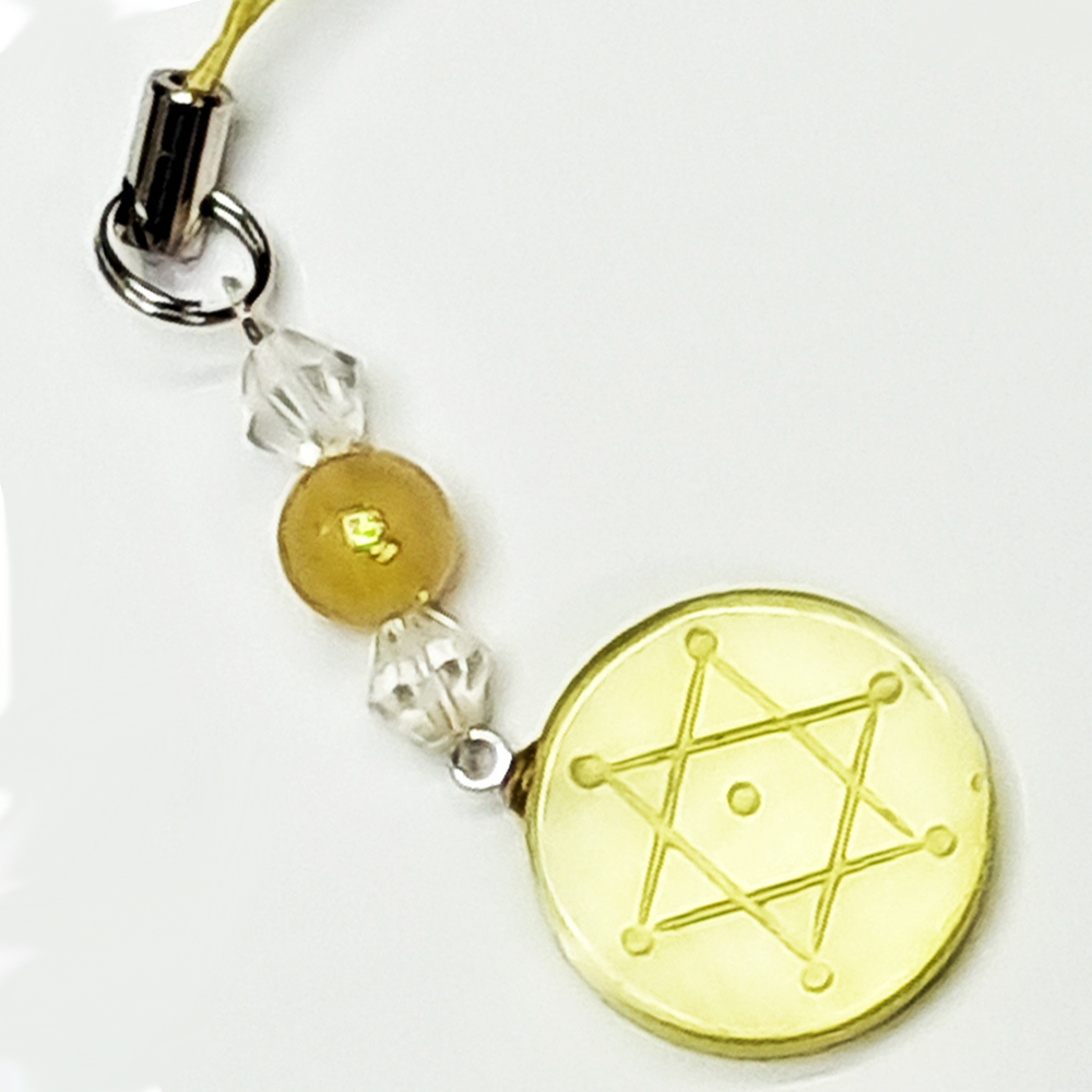 大衛星{黃虎眼石}吊飾【十方】122437