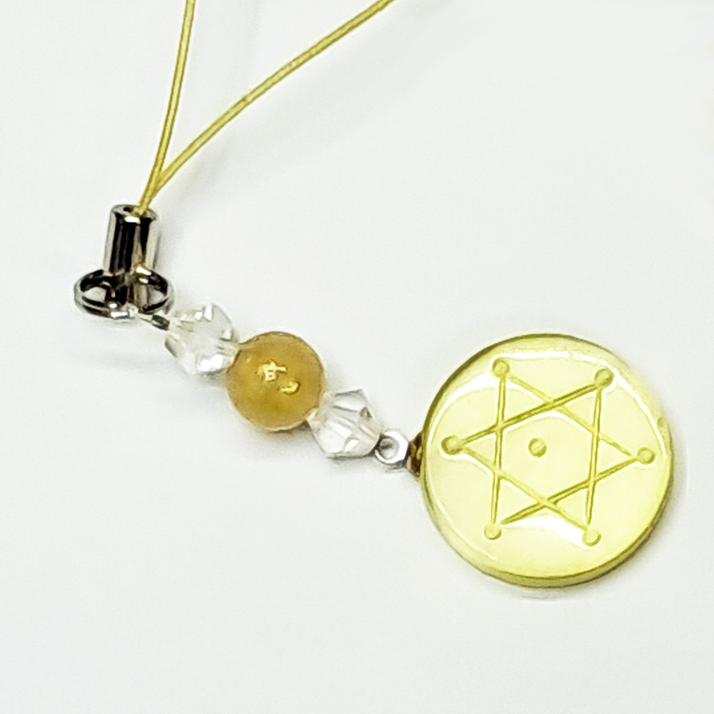 大衛星{黃虎眼石}吊飾【十方】122437