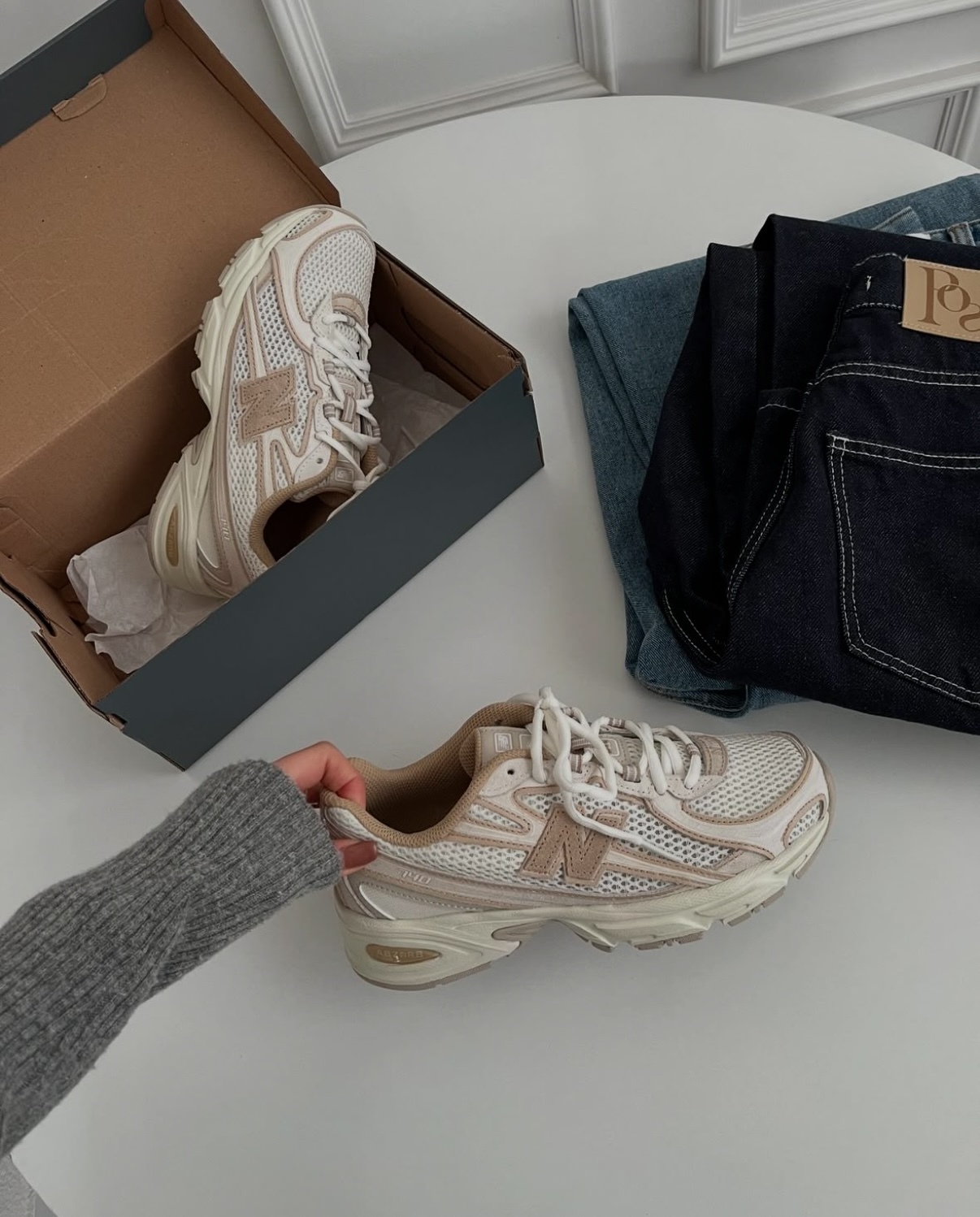 New Balance NB 740 奶茶棕 淺棕色 麂皮 復古 慢跑鞋 老爹鞋 U740IN2/預購