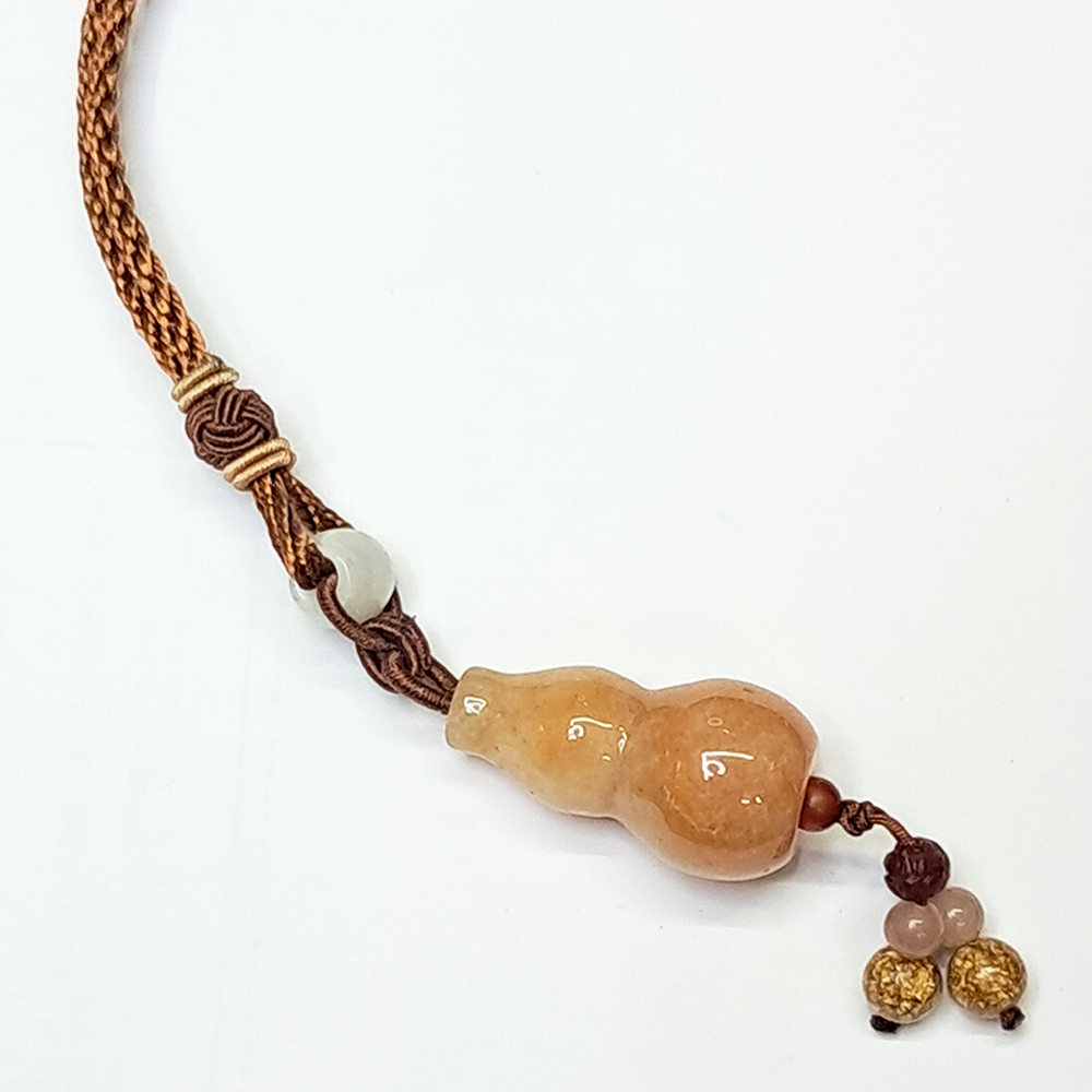 黃玉葫蘆法寶掛飾【十方】122626