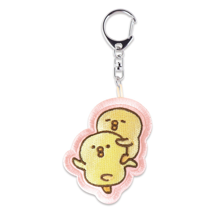 小豆雞 刺繡鑰匙圈 吊飾｜日本Mind Wave