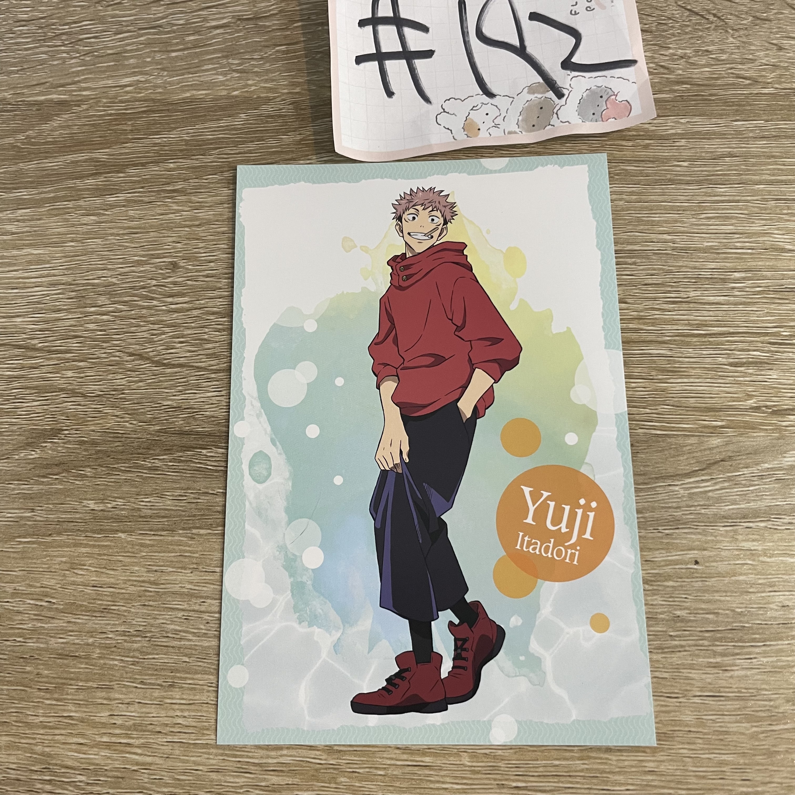 咒術迴戰 虎杖  明信片#192