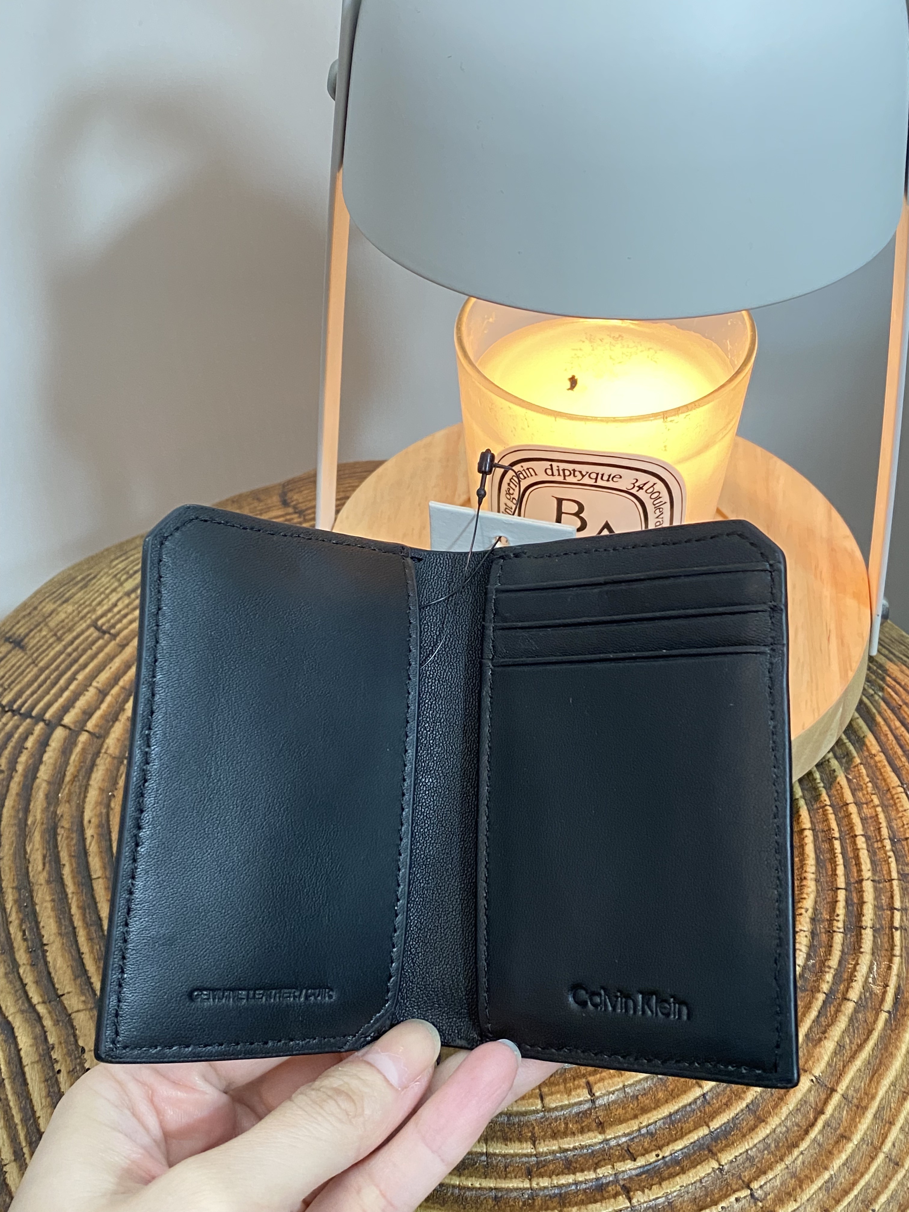 美國現貨 Calvin Klein Compact Bifold Wallet - Black