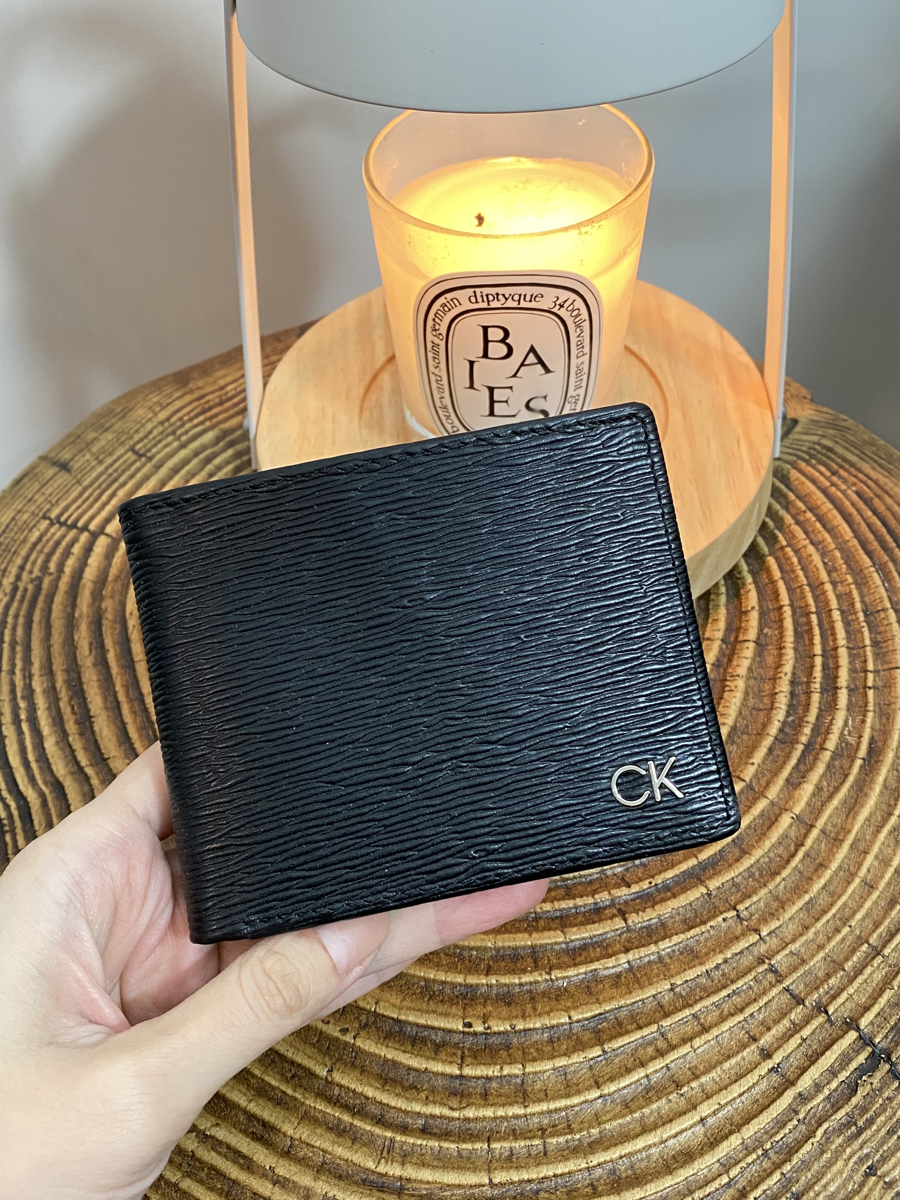 美國現貨 Calvin Klein Extra Capacity Slimfold Wallet - Black