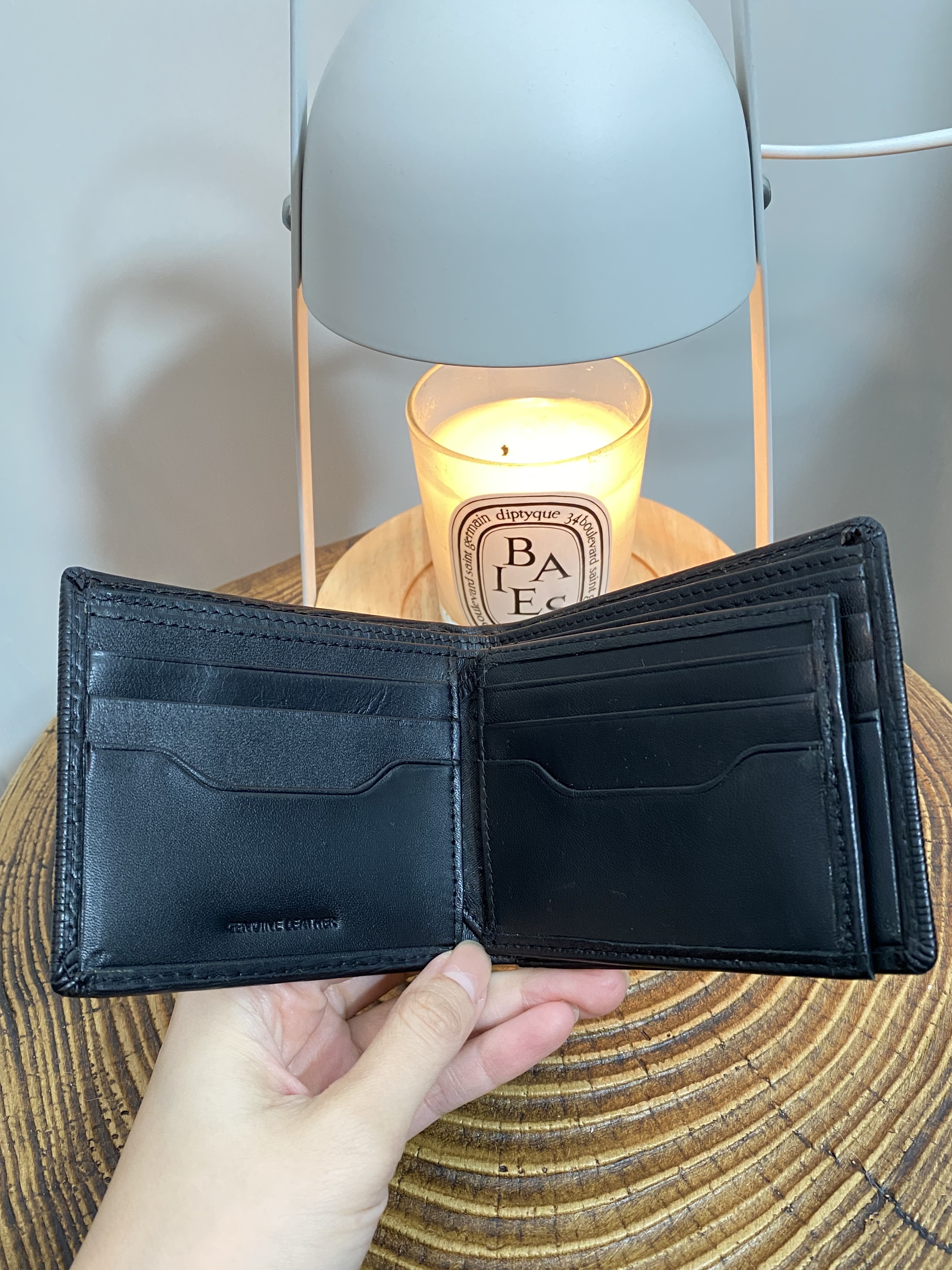 美國現貨 Calvin Klein Extra Capacity Slimfold Wallet - Black