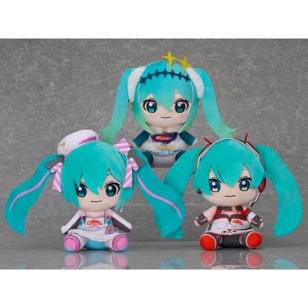 預訂 2025/7月 Hatsune Miku GT Project: 15th Anniversary Mini Plush Toy - 2018/2019/2020 Ver. [Good Smile Company]