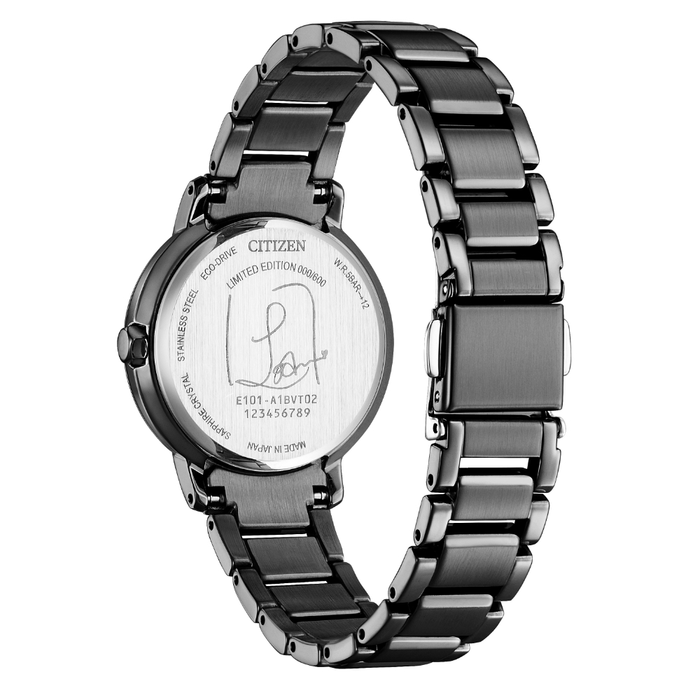 萬年鐘錶 - Citizen 星辰錶  XC   田馥甄HEBE錶背簽名款 冬季晴朗的星空光動能女錶 EW2428-59L 錶徑32.5MM