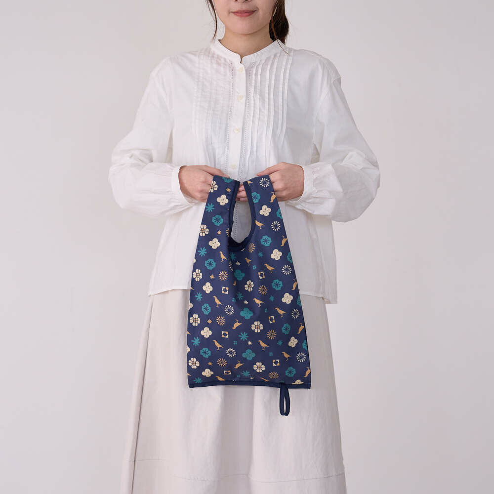 印花樂可收捲小背心袋