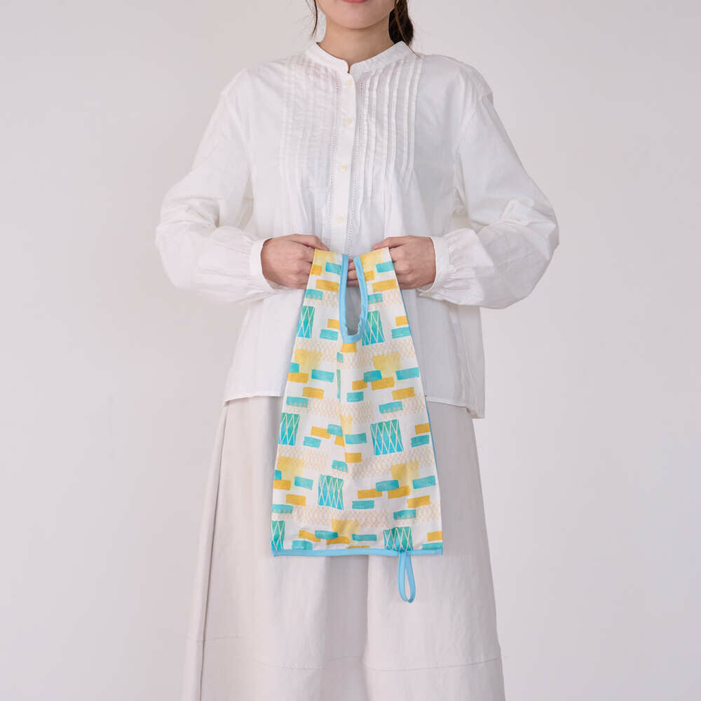 印花樂可收捲小背心袋