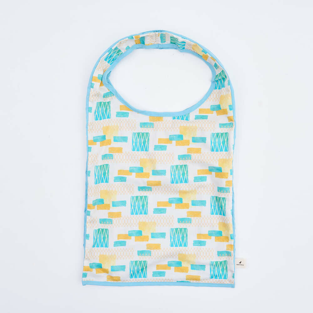 Middle Size Bag/Begonia Glass Pattern No.12/Spring Plum Red