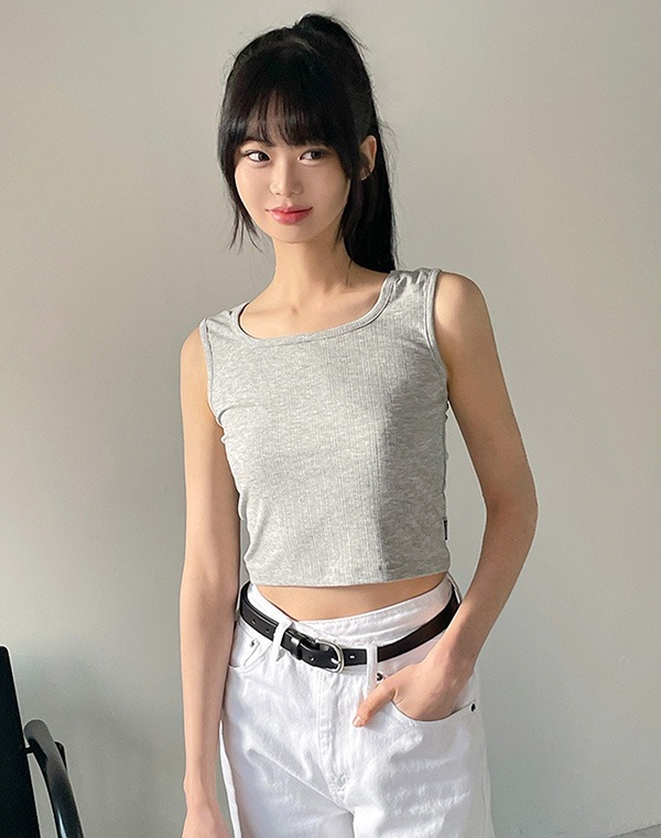 預訂｜MUAHMUAH SLIM FIT LOGO SLEEVELESS