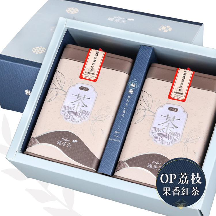 荔枝紅茶2入禮盒(罐裝)