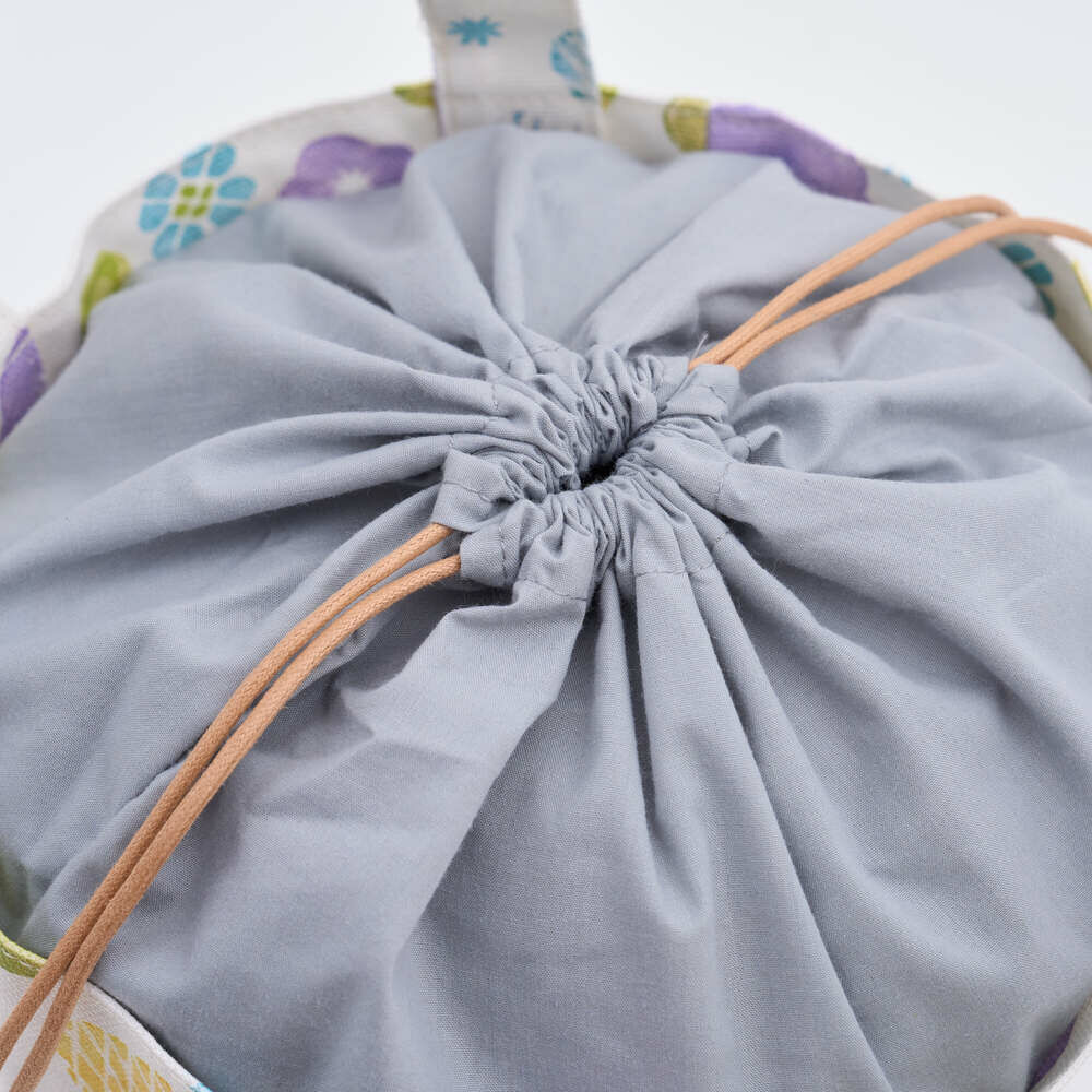 印花樂束口便當袋