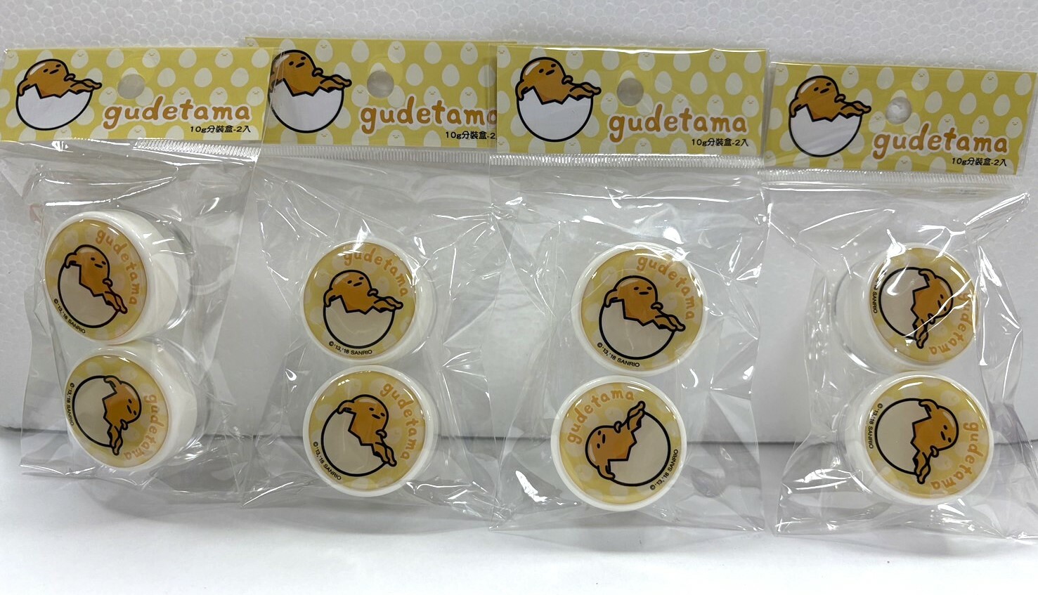 台中院｜蛋黃哥水晶貼分裝盒(8個)