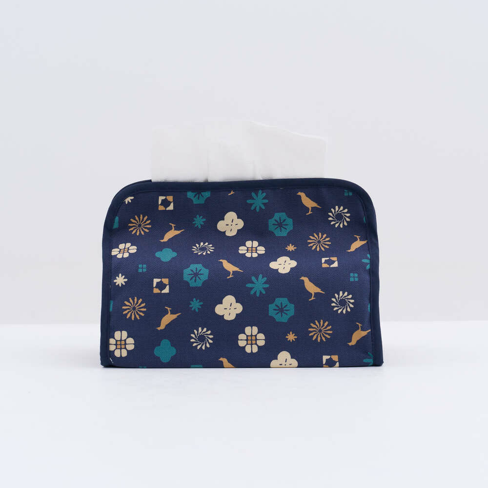 Tissue Box Cover/Classic/Deep Blue