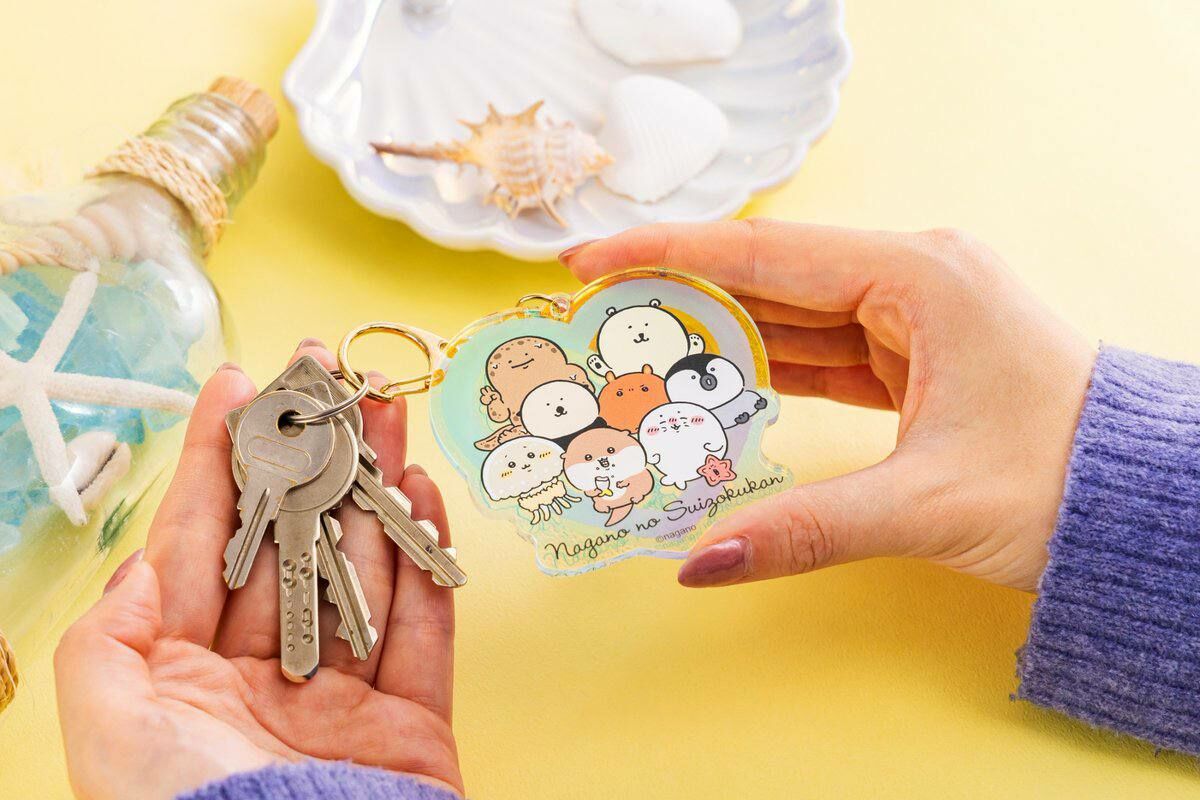 預訂｜Nagano水族館 極光亞克力鎖匙扣