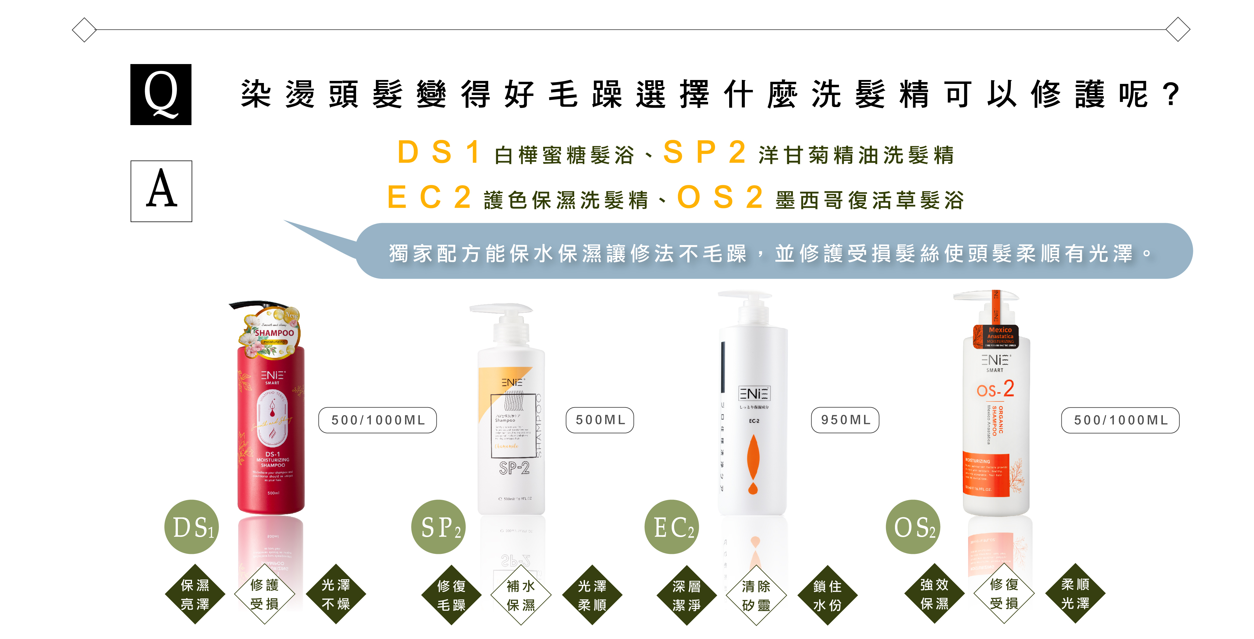 染燙受損髮洗護推薦