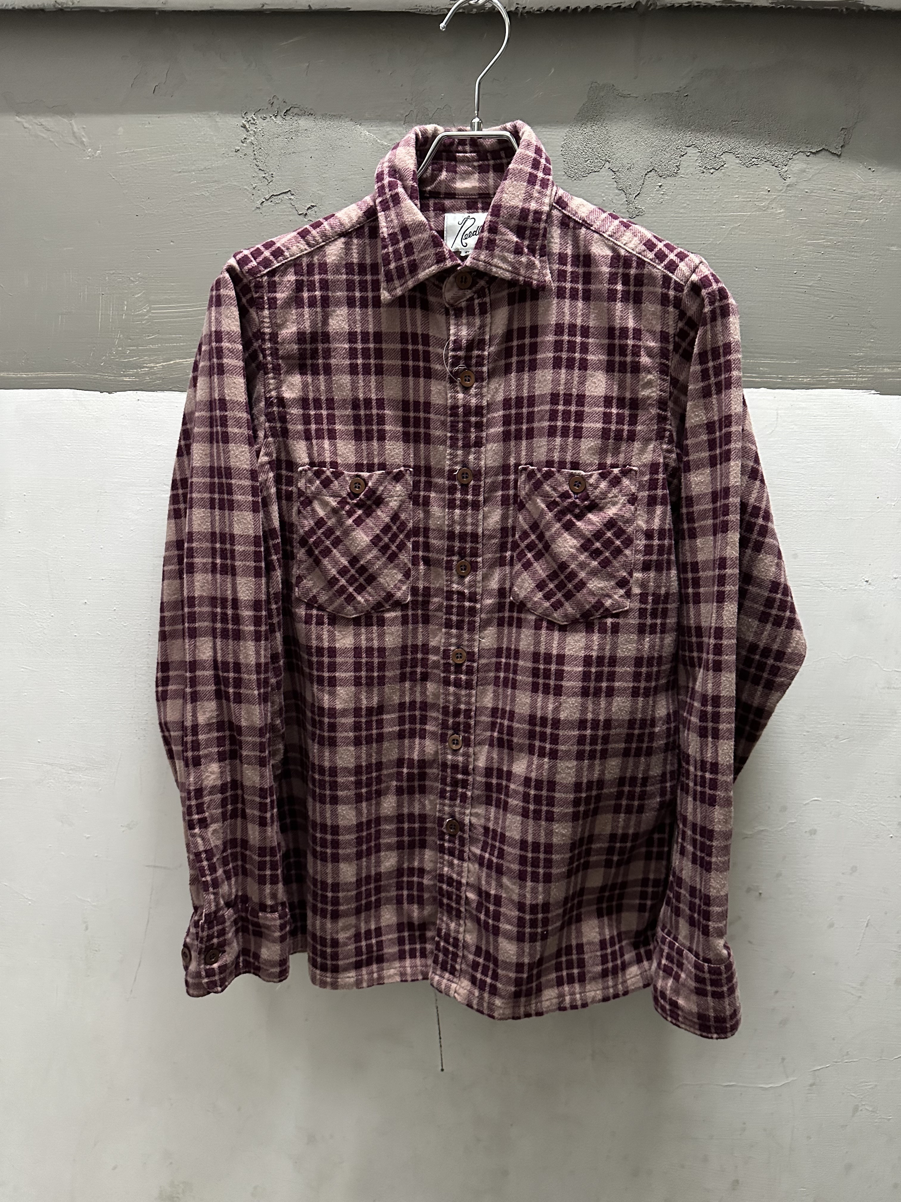 Needles Flannel Shirt Made in Japan