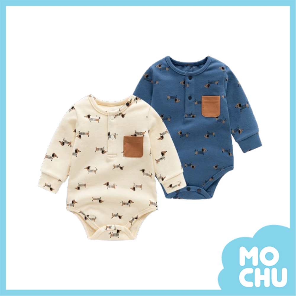 臘腸狗小口袋包屁衣(二色)