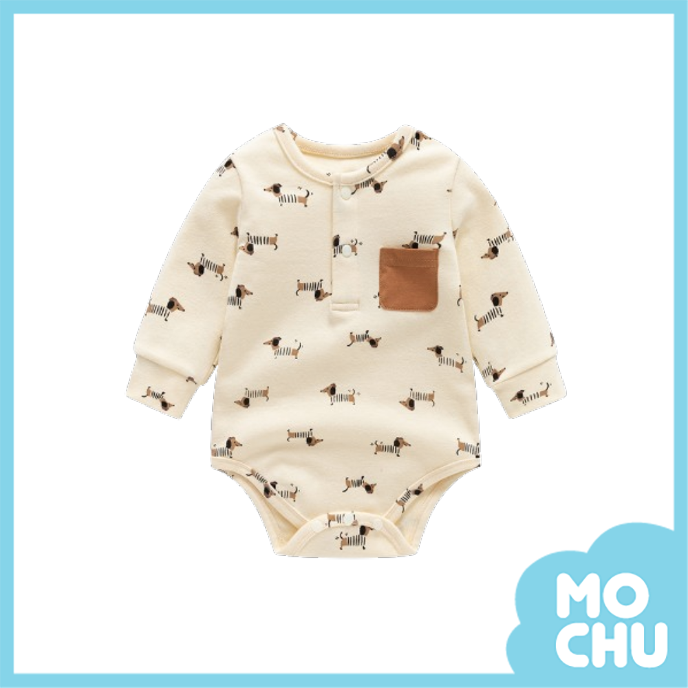 臘腸狗小口袋包屁衣(二色)